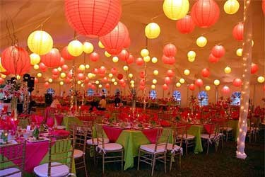 Wedding tent rental from Amerevent in St. Louis.