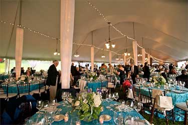 Wedding tent rental in St. Louis.